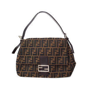 FENDI Zucca Mamma Bucket Semi Shoulder Bag
